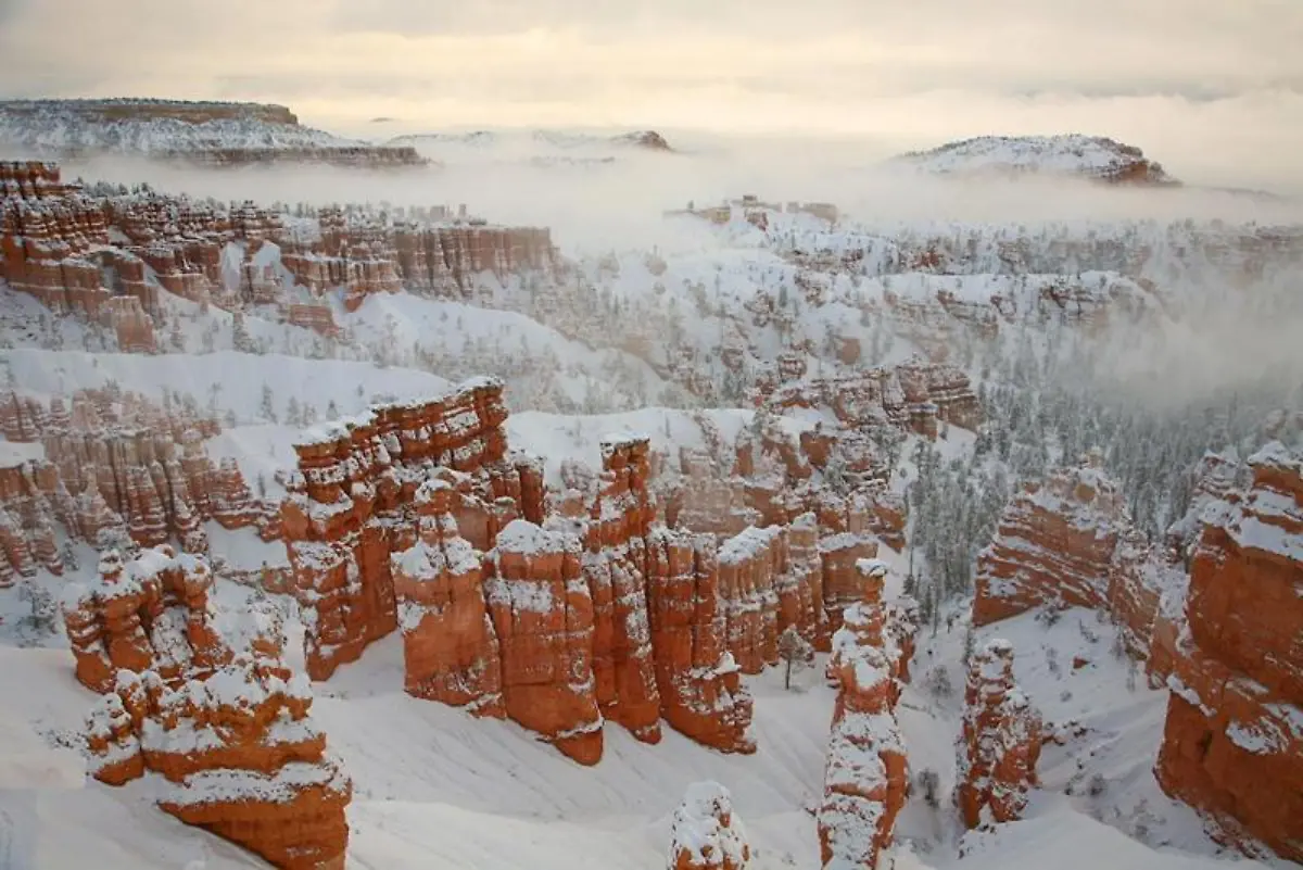 Bryce-Canyon-Schnee