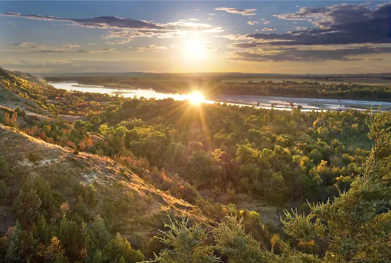 Double-Sunset-G-Bluff-Gerald-Blank