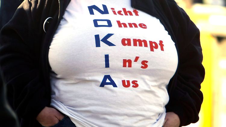 Alter Slogan, neue Bedeutung: Protest-T-Shirt aus der Zeit der Werksschließung am Standort Bochum.