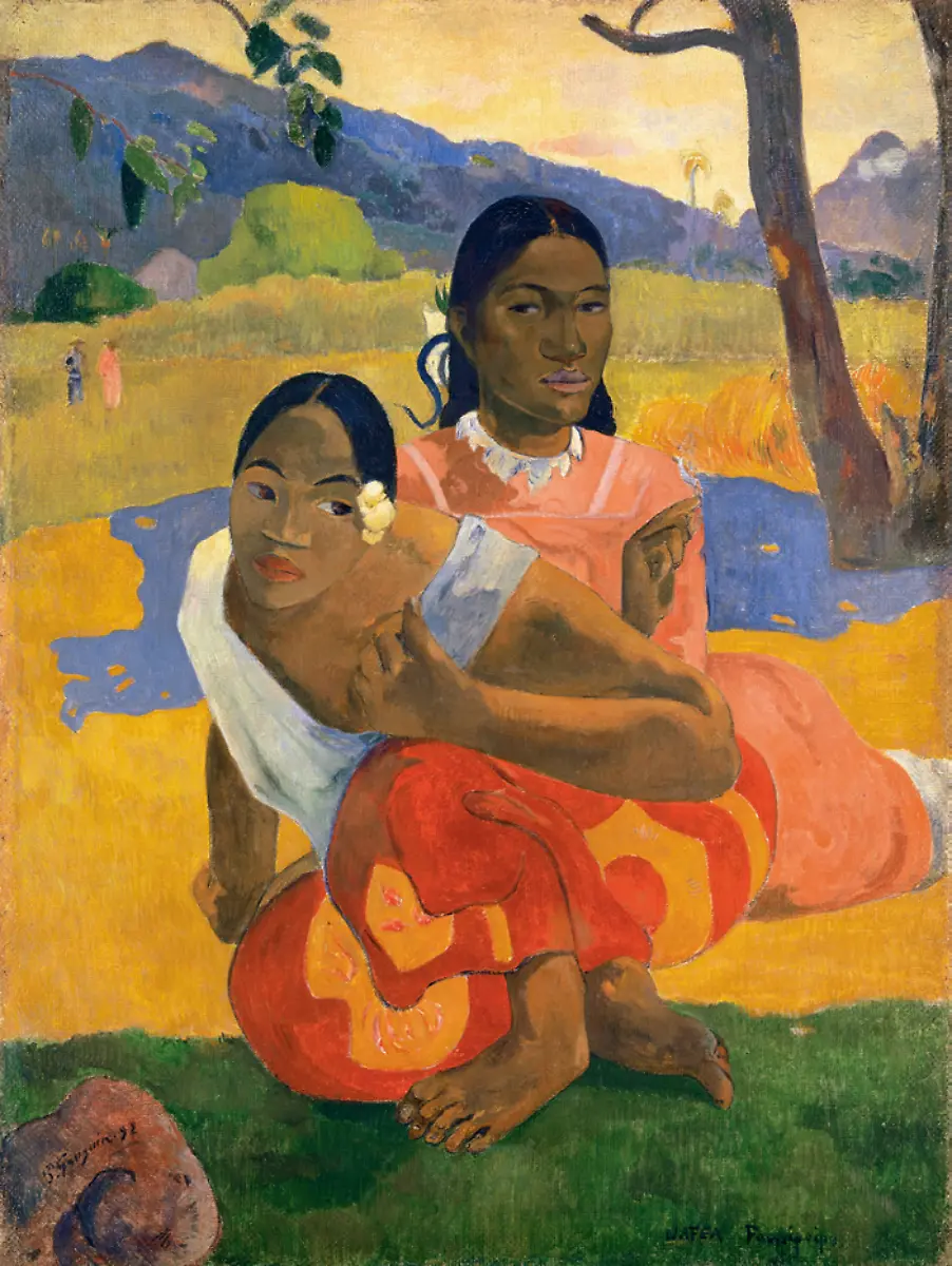 Paul-Gauguin-Nafea-Faa-Ipoipo-When-Will-You-Marry-1892-oil-on-canvas-101-x-77-cm