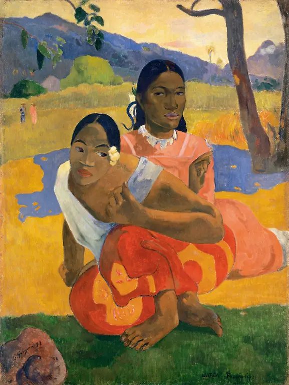 Paul-Gauguin-Nafea-Faa-Ipoipo-When-Will-You-Marry-1892-oil-on-canvas-101-x-77-cm
