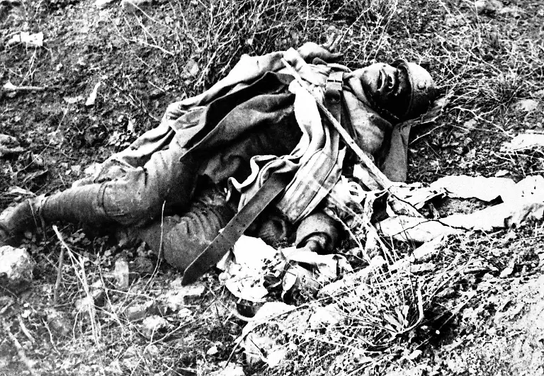 Senegal-soldier-lying-dead-in-Bois-D-Haumont-near-Verdun-France-in-an-undated-photo-AP-Photo