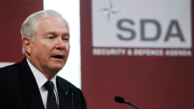 Robert Gates in Brüssel.