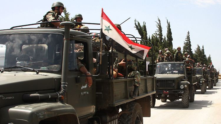 Syrien macht mobil gegen die eigenen Leute.