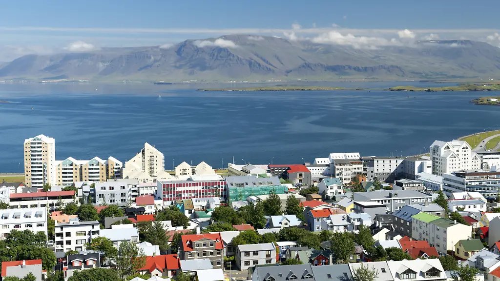 Islands-Hauptstadt-Reykjavik