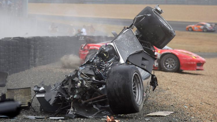 Das war einmal ein Audi - der von McNish.