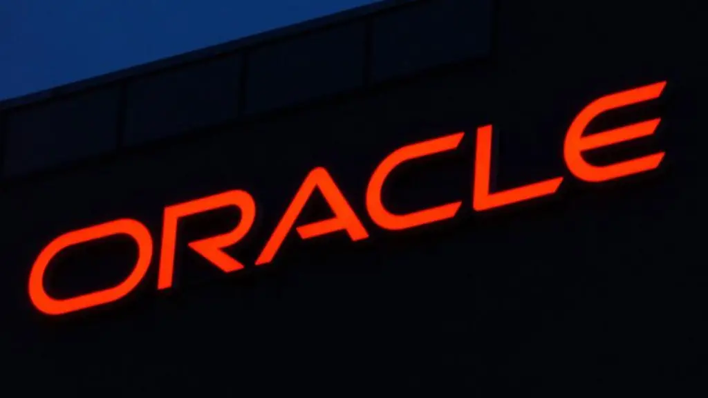 Das-Logo-des-Softwarekonzernes-Oracle