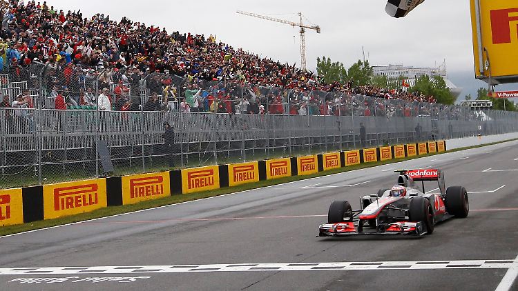 Jenson Button gewann in Kanada.