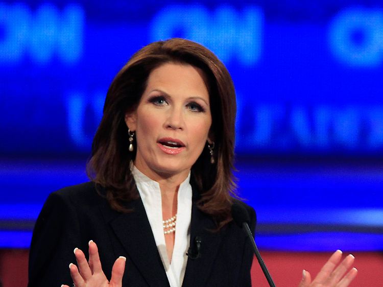 Michele Bachman hat bei ihrem Studium der Politikwissenschaft wohl nicht alles im Blick gehabt.