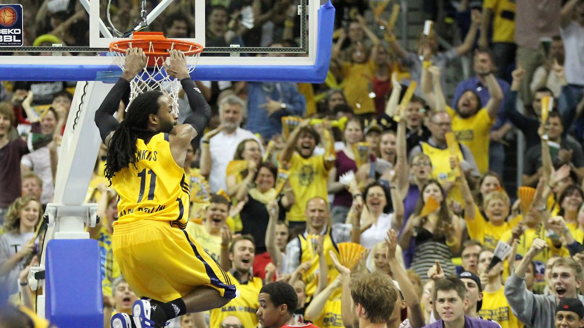 In Spiel 2 führte Julius Jenkins die Berliner mit 23 Punkten zum Ausgleich in der Serie. Der Alba-Star ist nun erneut gefragt.