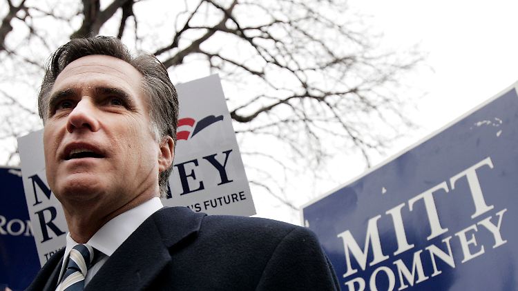 Ein Aussichtsreicher Kandidat, die die eigene Parteibasis nicht will: Mitt Romney muss auch um jede republikanische Stimme kämpfen.