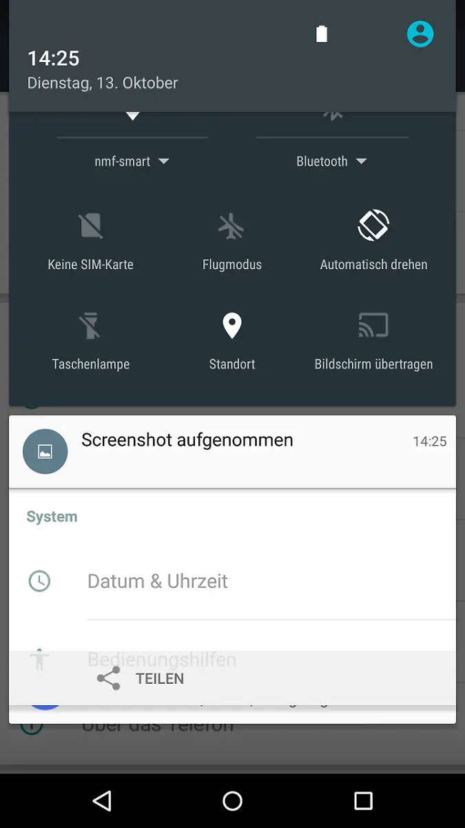 Screenshot-teilen