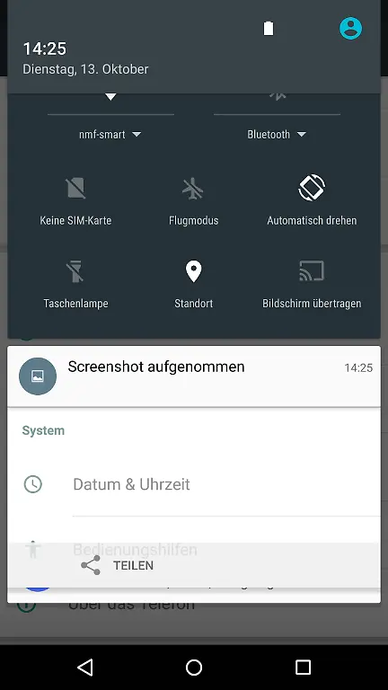 Screenshot-teilen