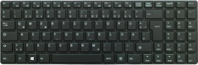 windows-pfeiltasten-shift