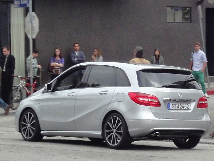 Die neue Mercedes B-Klasse.