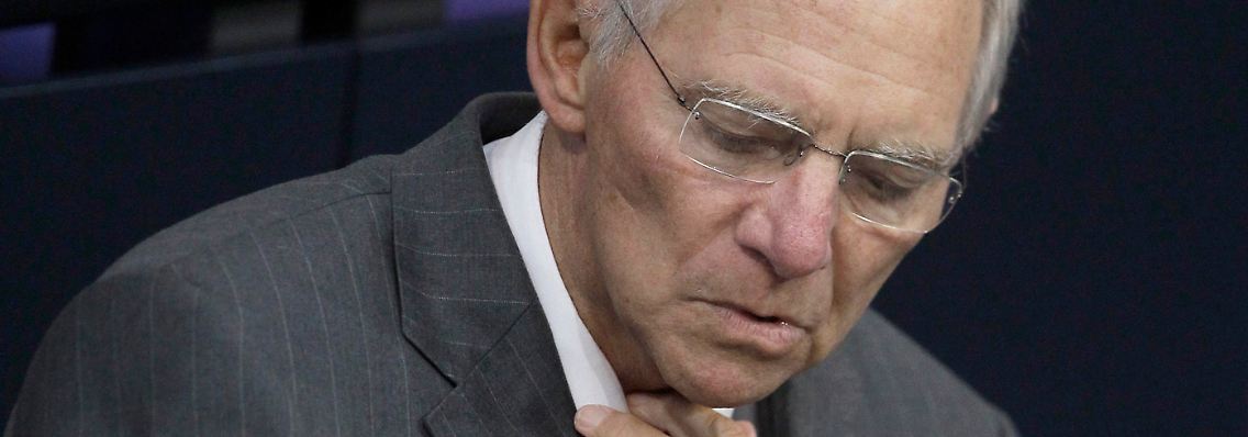 Finanzminister Schäuble vor seiner großen Griechenland-Rede im Bundestag: Wer entwickelt die Rettungsideen - Politik oder Banken?