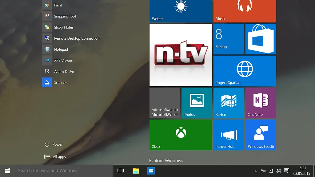 Windows-10-Preview-Start
