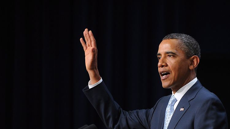 Für Barack Obama ist die NATO-Operation in Libyen kein Kampfeinsatz der USA. Vielmehr spielten die amerikanischen Jets nur "eine unterstützende Rolle".