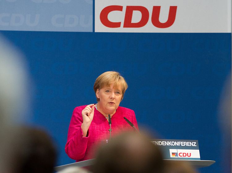 Die Vorsitzende: Die CDU hatte einigen Gesprächsbedarf angesichts der jüngsten Politikwechsel.