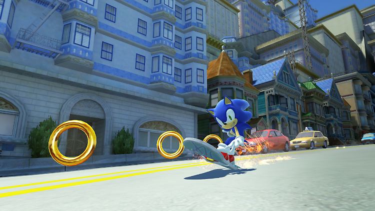 Segas rasender blauer Igel Sonic trifft im November seinen Vorgänger in "Sonic Generations".
