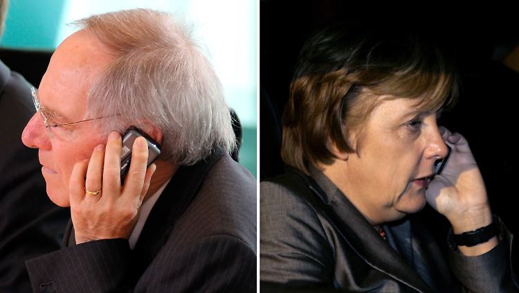 Permanenter Abstimmungsbedarf zu Griechenland: Finanzminister Schäuble und Kanzlerin Merkel.