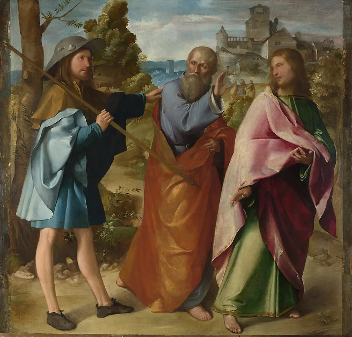 800px-Altobello-Melone-The-Road-to-Emmaus-Google-Art-Project-1