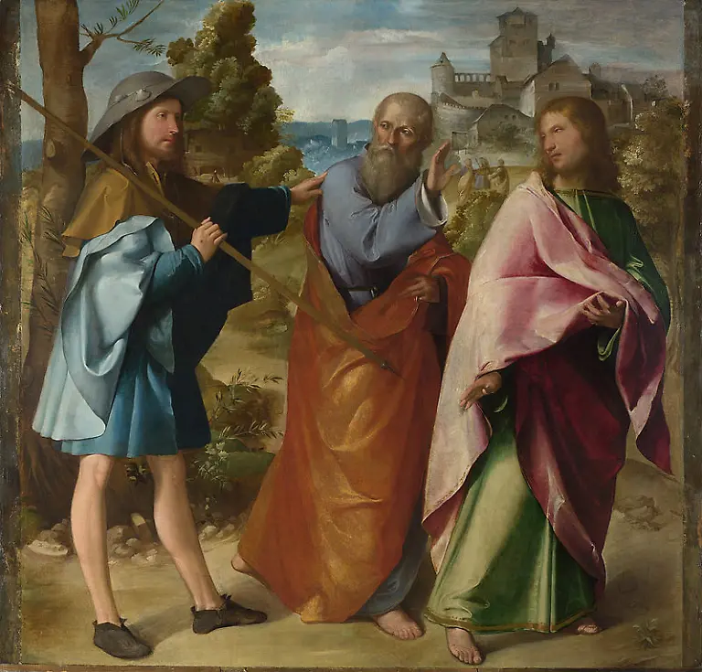 800px-Altobello-Melone-The-Road-to-Emmaus-Google-Art-Project-1