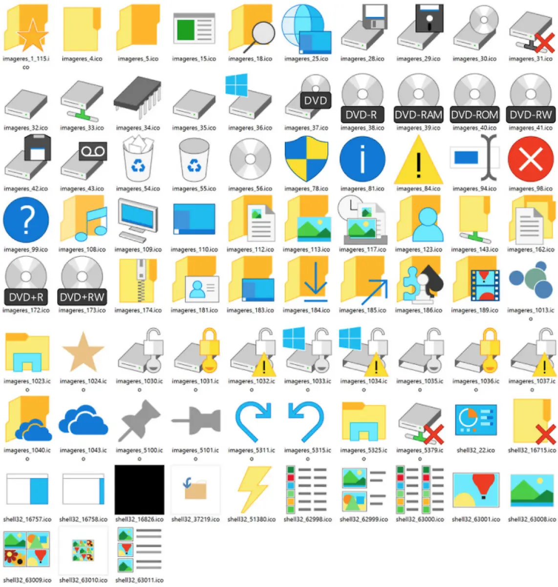 Windows-10-Icons