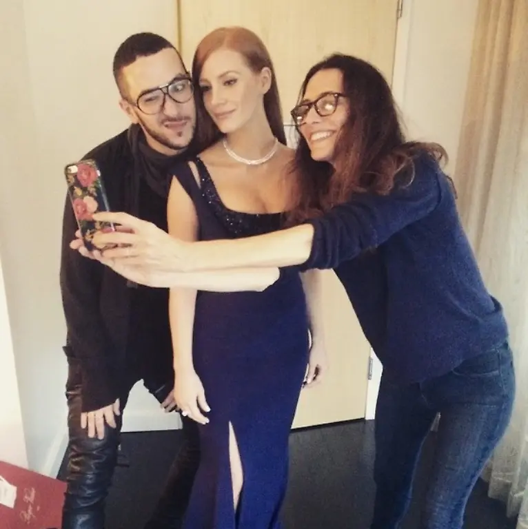 elizabeth-stewart-jessica-chastain-oscars