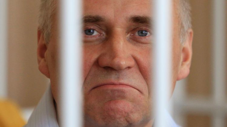 Statkevich bei der Urteilsverkündung Ende Mai.