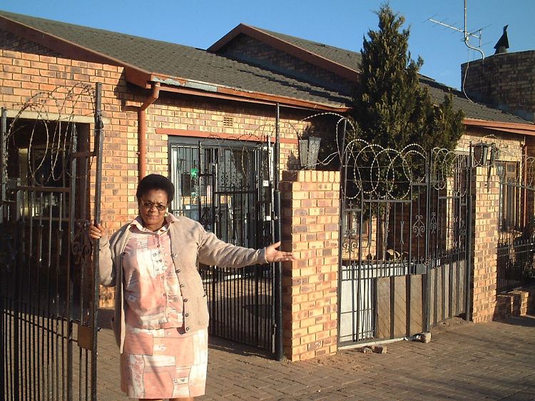 Die "Urform" gibt es schon länger: "Bed & Breakfast"-Pension im südafrikanischen Soweto. Einen Einblick in das Leben der Bevölkerung bekommt man hier auch.