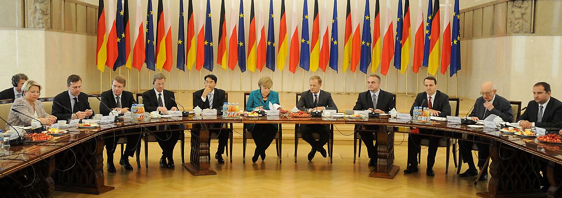 Die große Kabinettsrunde.