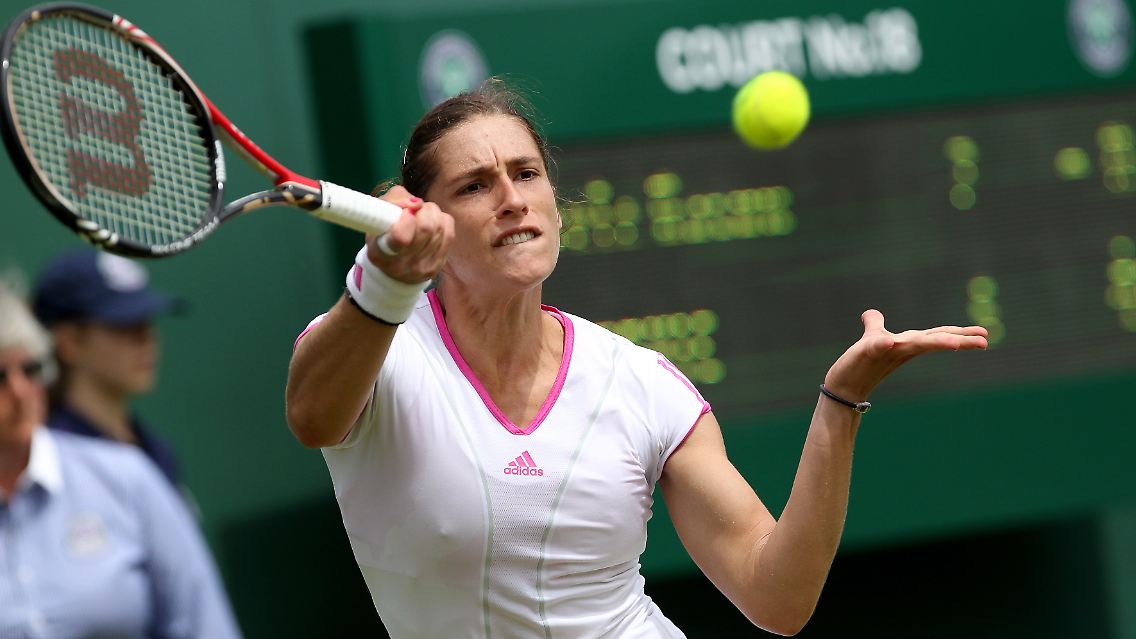 Nach ihrem Auftaktsieg steht Andrea Petkovic in der zweiten Runde.