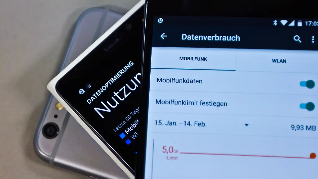 Mobile-Datennutzung-Einstellungen