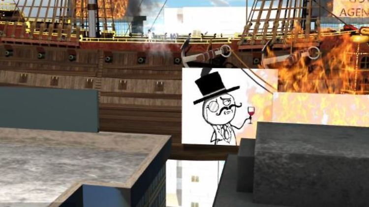 Das Lulzsec-Schiff gerät selbst unter schweren Beschuss.