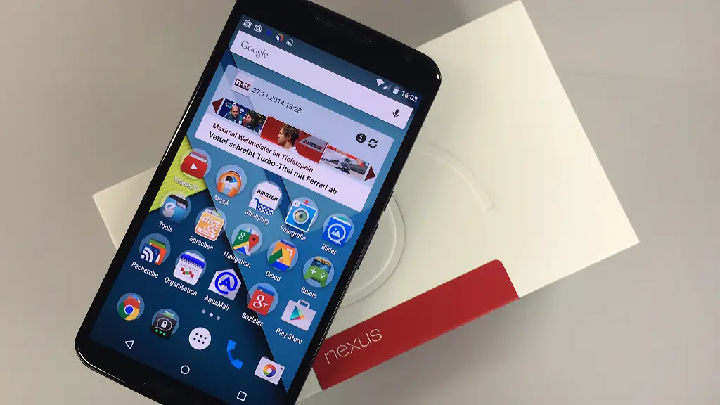 Nexus-6-Vorderseite