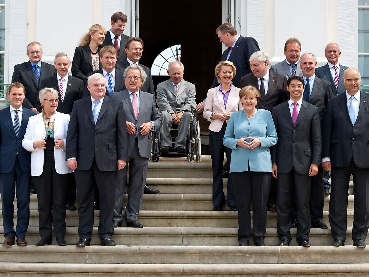 Die große Runde traf sich im Gästehaus der Bundesregierung.