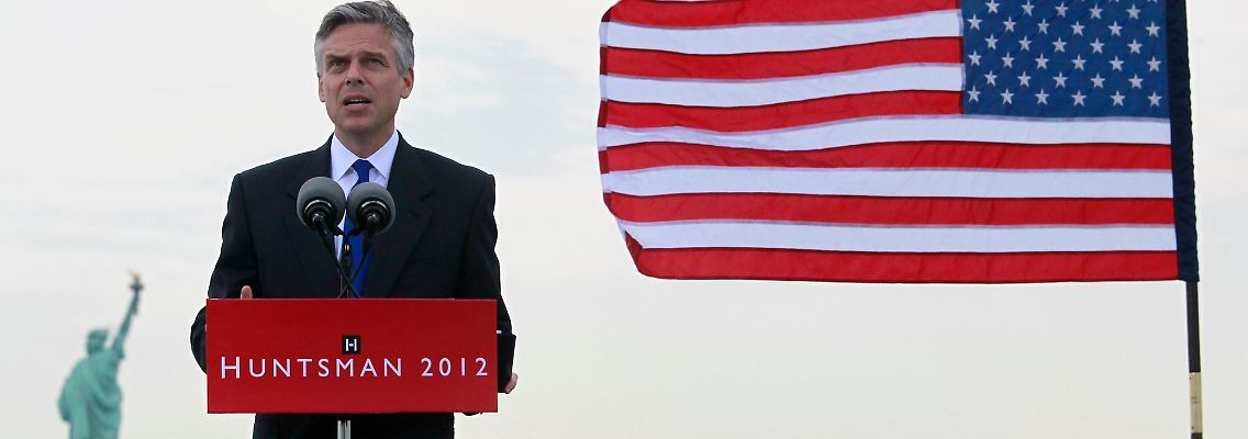 Jon Huntsman war Gouverneur von Utah und Obamas Botschafter in China.