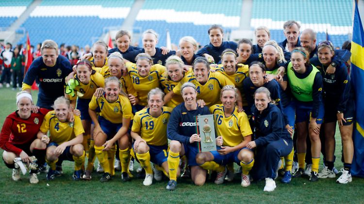 Die Schwedinnen hoffen auf den ersten WM-Titel.