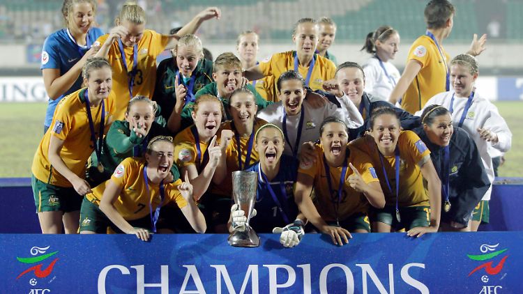 Bei der Asienmeisterschaft schlugen die "Socceroos" im Finale Südkorea.