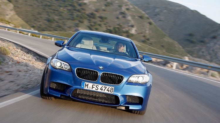 Der neue BMW M5 feiert auf der IAA Premiere.
