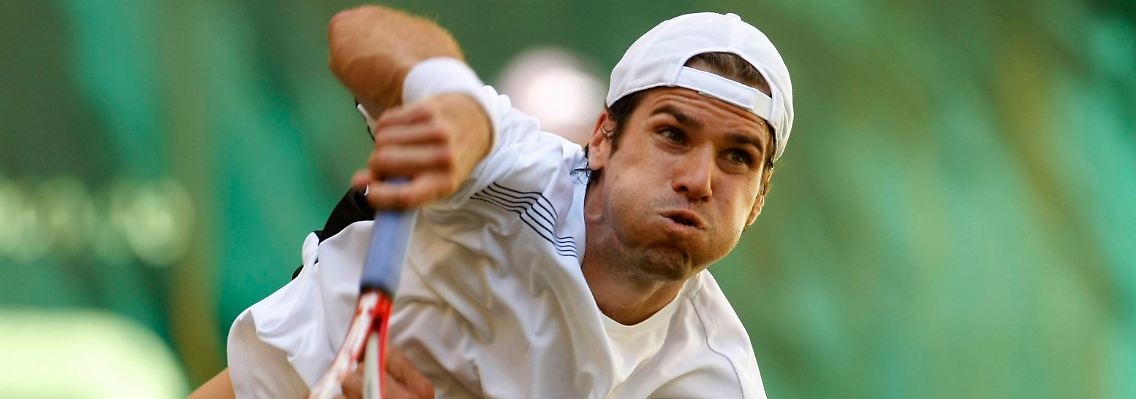 Nach drei Sätzen stand der Sieg von Tommy Haas fest.