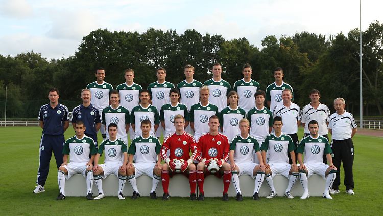 Deutscher Fußballmeister 2011: Die A-Jugend des VfL Wolfsburg.