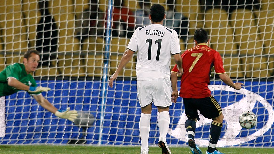 Heiß begehrt: Spaniens Nationalstürmer David Villa.