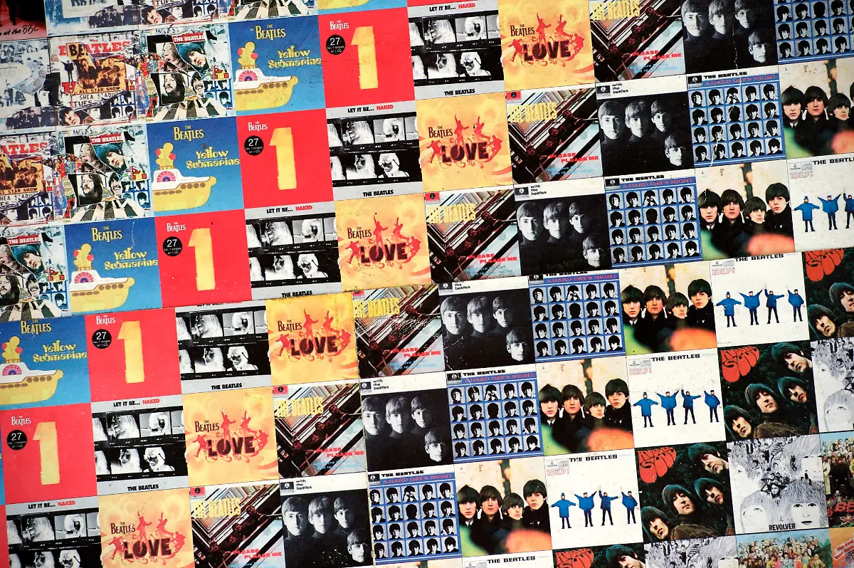 Schallplatten-Beatles