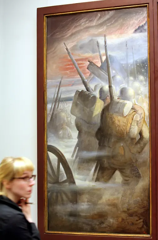 Dix-Ausschnitt-Triptyhon