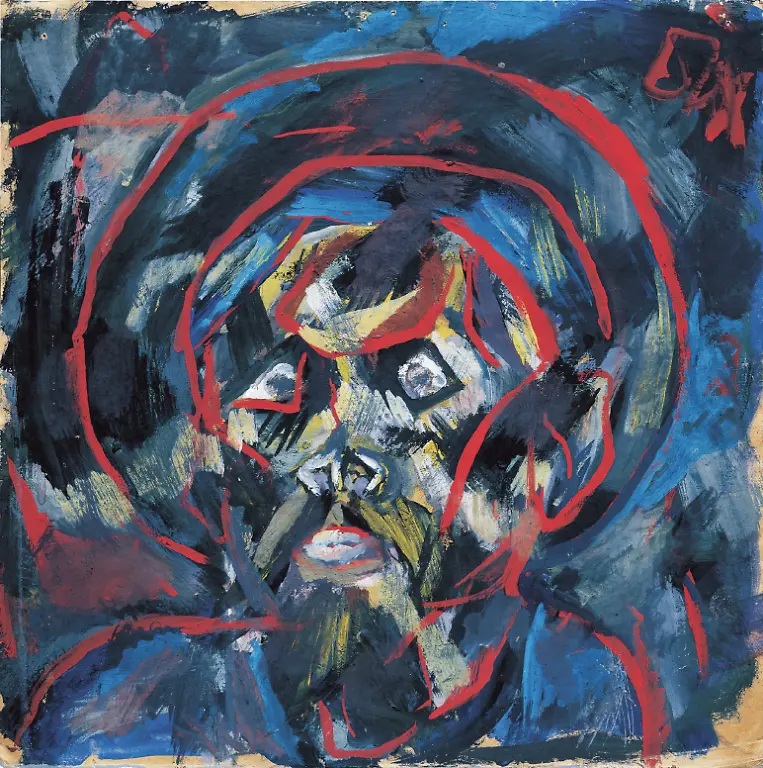 Der-wilde-Mann-Dix-1915-16