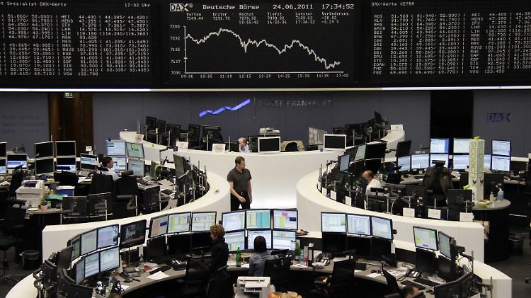 So ging es ins Wochenende: Der deutsche Aktienmarkt am vergangenen Freitag.