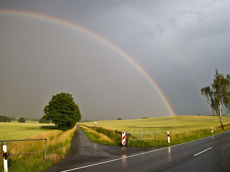 Zwei Tage lang kann man auf alle Fälle den Sommer genießen, bevor dann wieder Regenschauer die Stimmung trüben dürften.