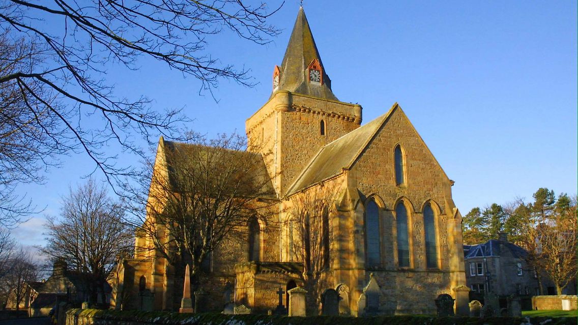 Kirche von Dornoch im schottischen Hochland.